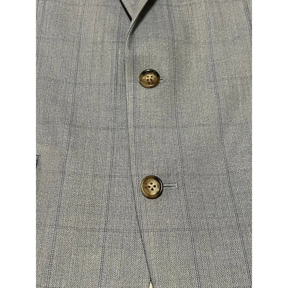 Lauren Ralph Lauren Blazer Men’s 40R‎ Blue Silk Wool Blend Career Classic
